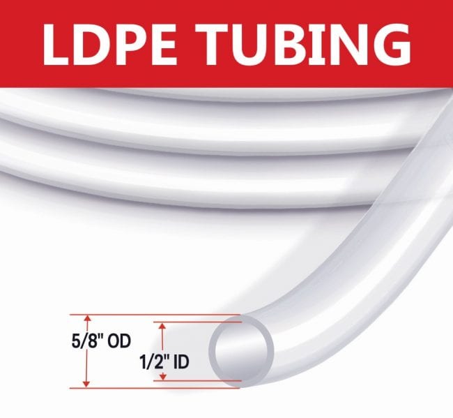 Waterra LDPE Standard Flow Tubing