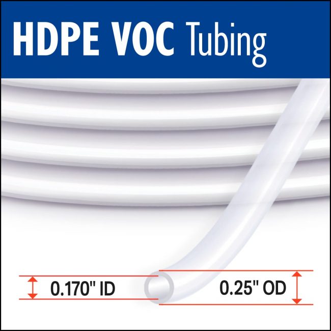 Waterra HDPE VOC Tubing