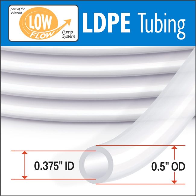 Waterra Pumps Low Density Polyethylene Low Flow Tubing for Groundwater Sampling