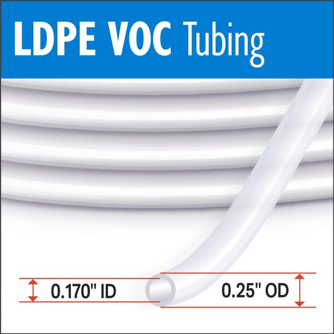 Waterra LDPE VOC Tubing