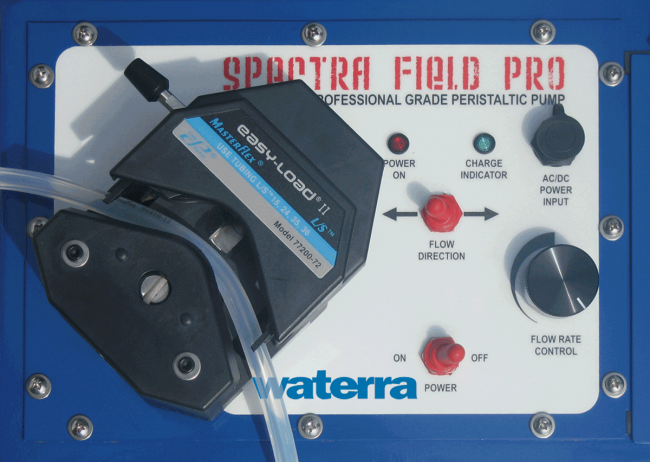 Spectra Field-Pro Peristaltic Pump control panel