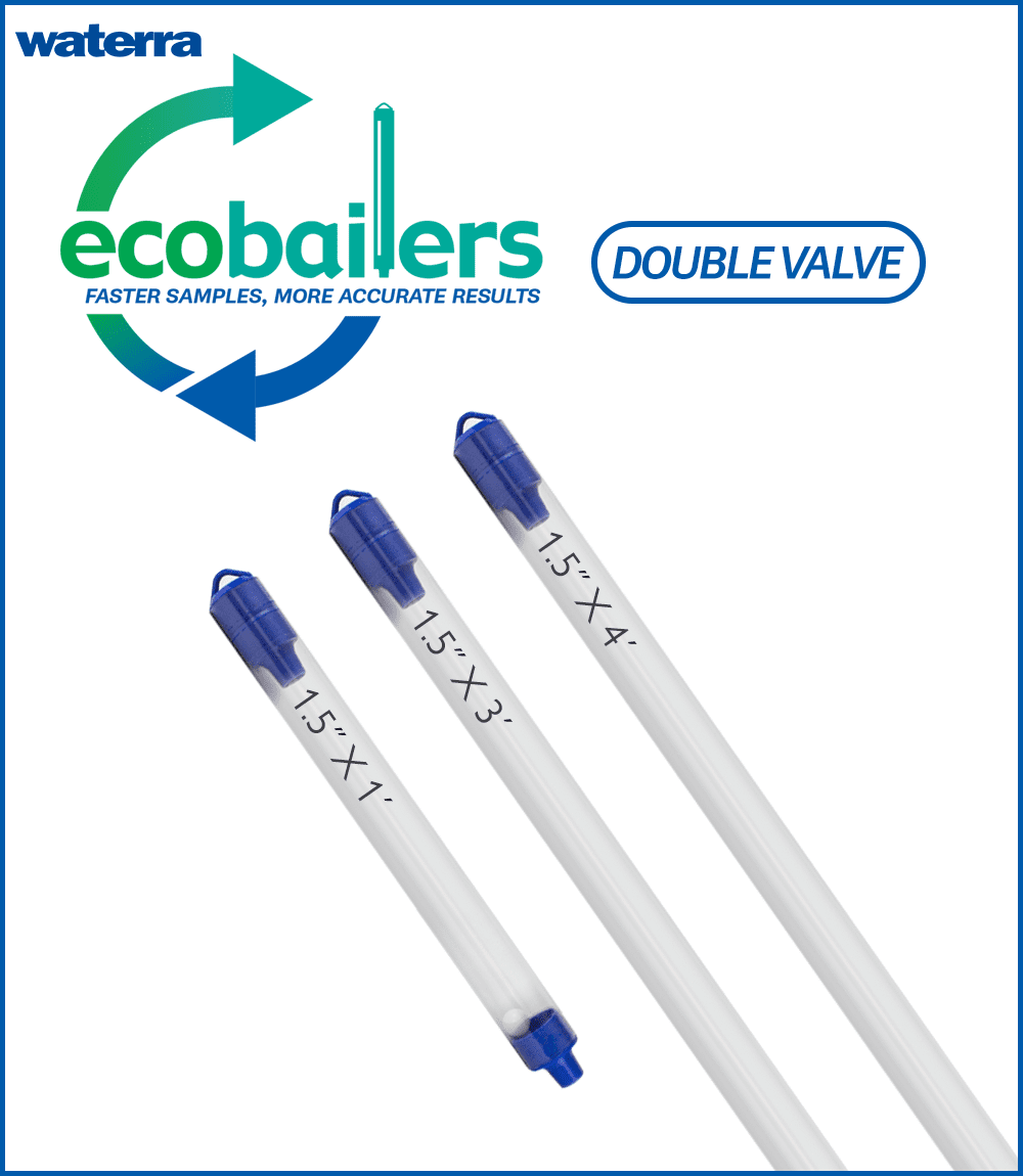 Double Valve eco Bailer Groundwater Interval Sampler